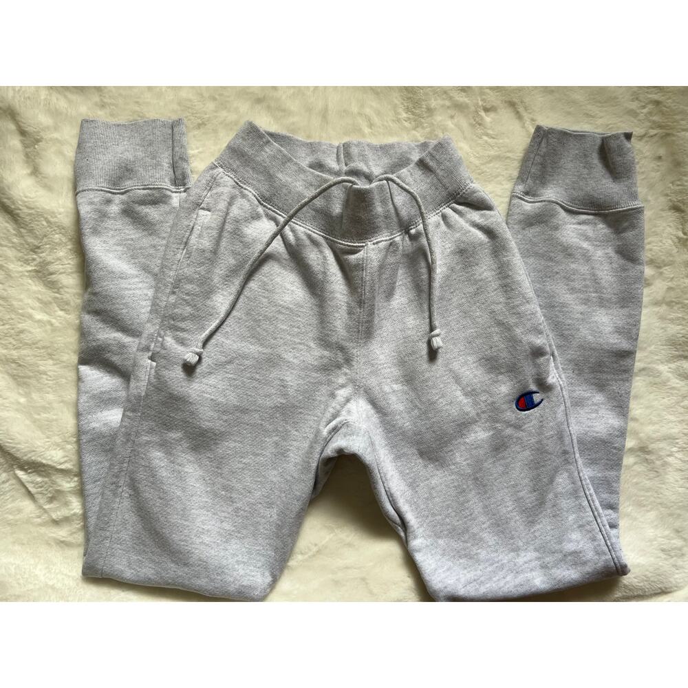 Champion Logo Joggers Gray Sweatpants XS Women’s